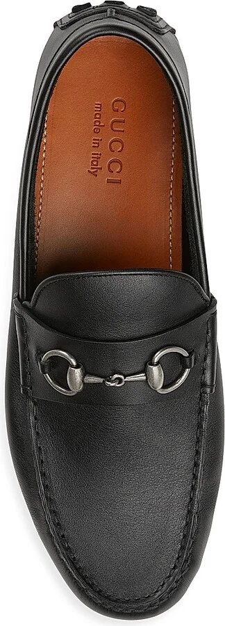 Men's Byorn Leather Driving Loafers - Black - Size 9 - Image 5