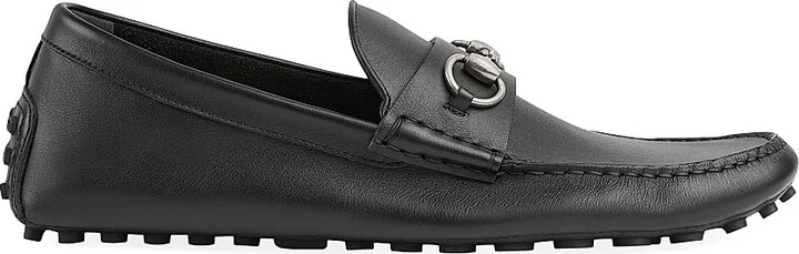 Men's Byorn Leather Driving Loafers - Black - Size 9