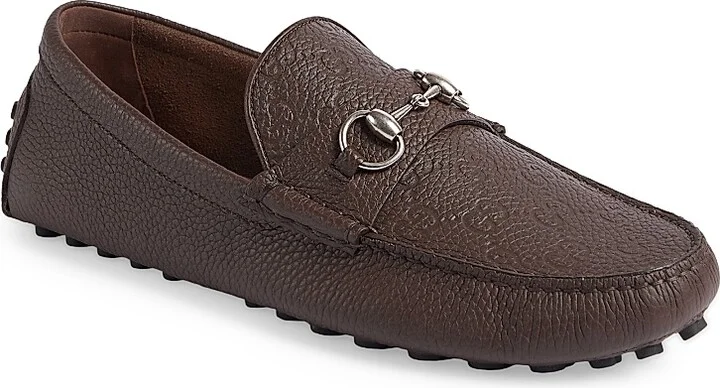 Men's Byorn Leather Driving Loafers - Cocoa - Size 8 - Image 2