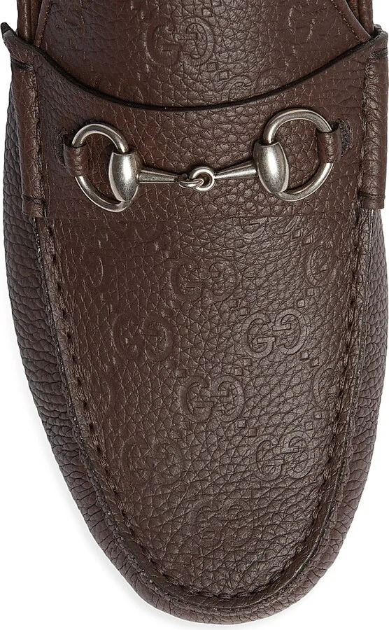 Men's Byorn Leather Driving Loafers - Cocoa - Size 8 - Image 5
