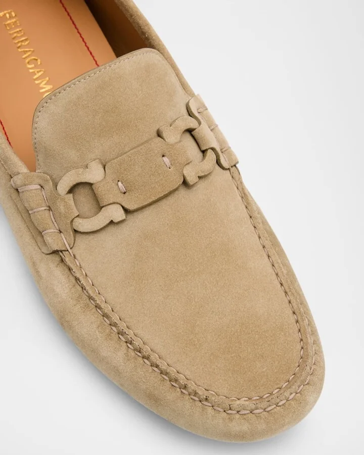 Men's Byte Suede Driving Shoes - Image 3