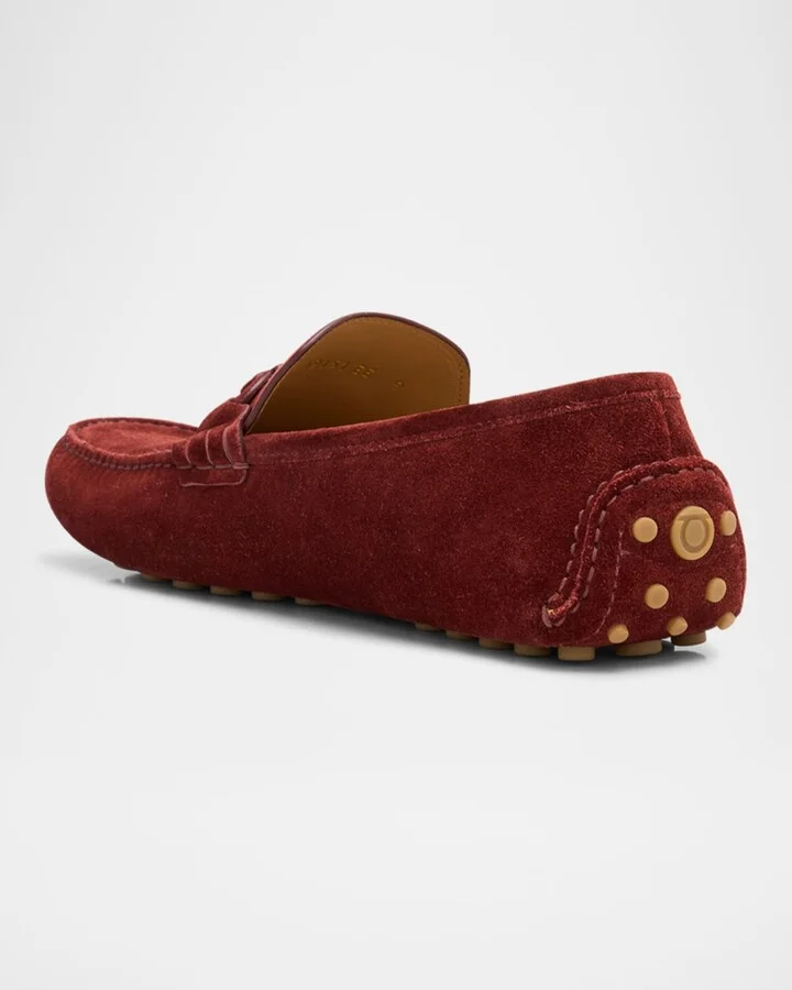 Men's Byte Suede Driving Shoes - Image 4