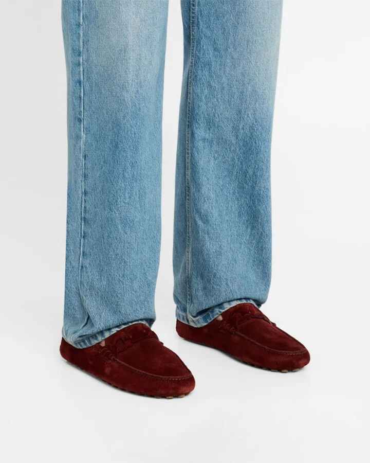 Men's Byte Suede Driving Shoes - Image 6