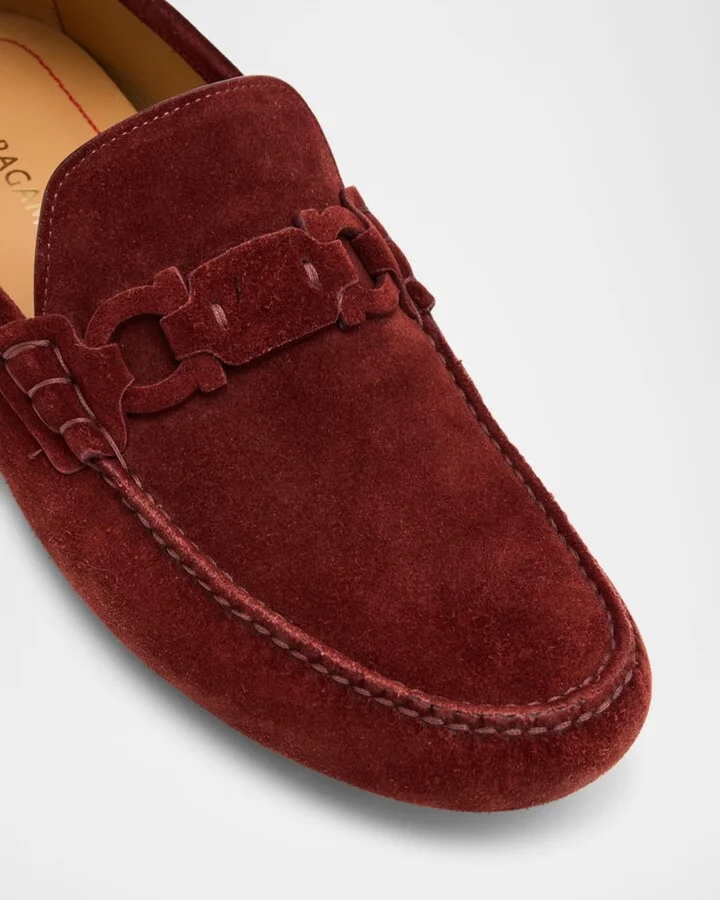 Men's Byte Suede Driving Shoes - Image 7
