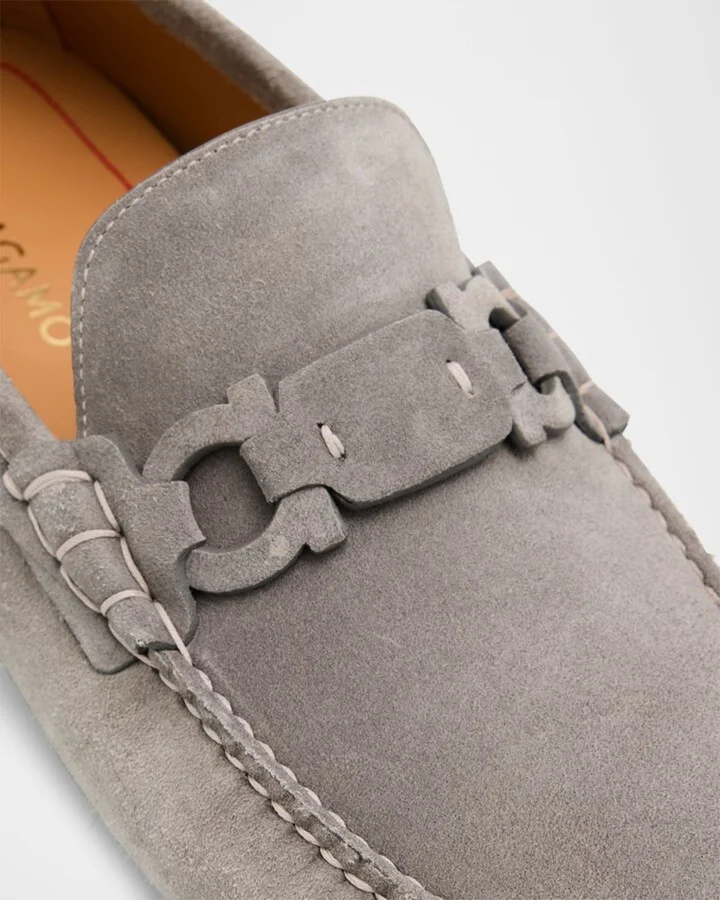 Men's Byte Suede Driving Shoes - Image 5