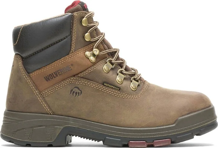Men's Cabor Epx Waterproof Composite Toe 6" Boot In Dark Brown
