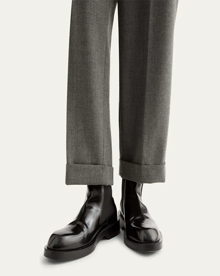 Men's Calf Leather Chelsea Boots - Image 2