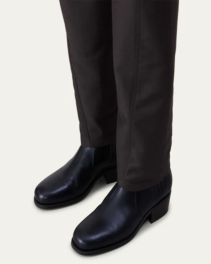 Men's Calfskin Chelsea Ankle Boots - Image 2