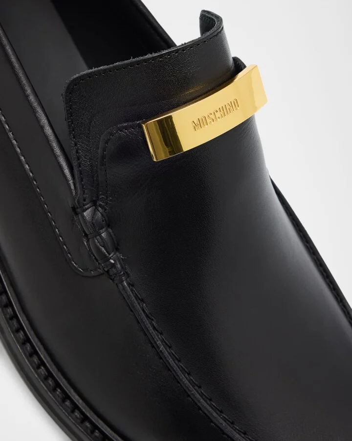 Men's Calfskin Leather Loafers - Image 2