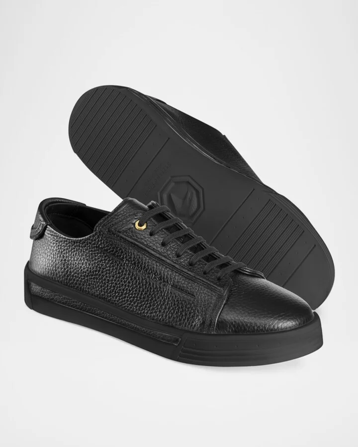 Men's Calfskin Leather Sneakers - Image 4