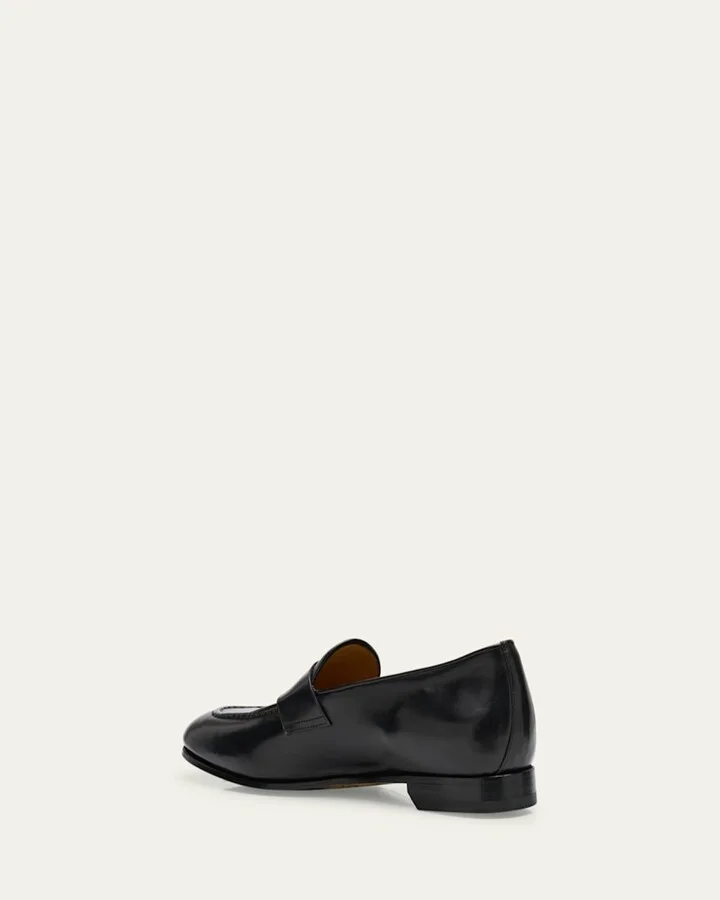 Men's Calfskin Penny Loafers - Image 5
