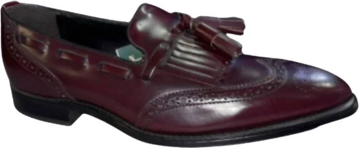 Men's Cambridge Loafer In Burgundy