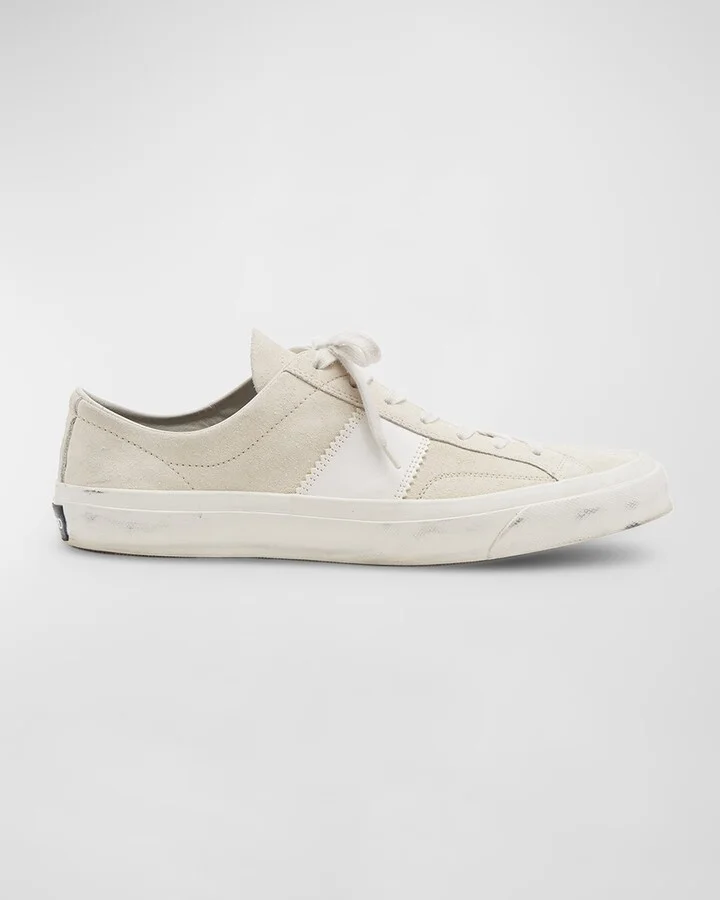 Men's Cambridge Suede Low-Top Sneakers
