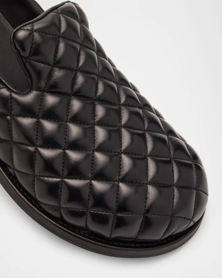 Men's Camden Quilted Leather Loafers - Image 3