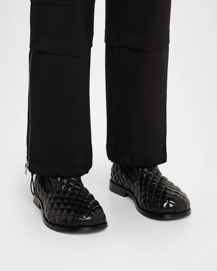 Men's Camden Quilted Leather Loafers - Image 7