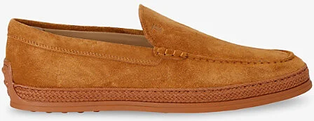 Mens Camel Pantofola Gommini Suede Driving Shoes Eur 45 / 11 Uk Men