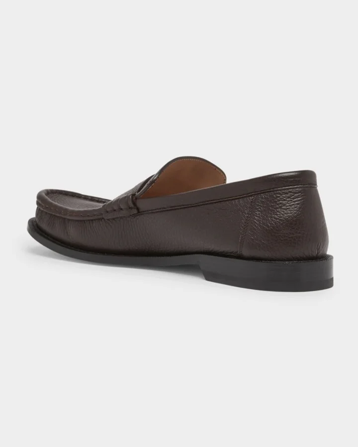 Men's Campo Deerskin Penny Loafers - Image 10