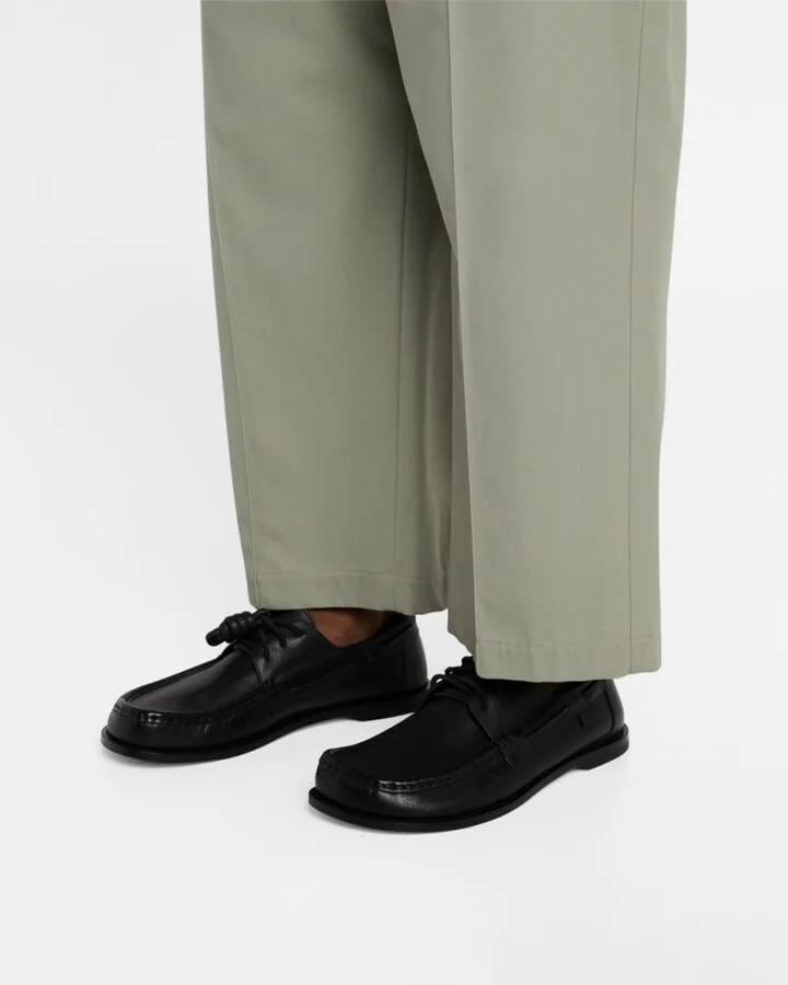 Men's Campo Leather Boat Shoes - Image 2