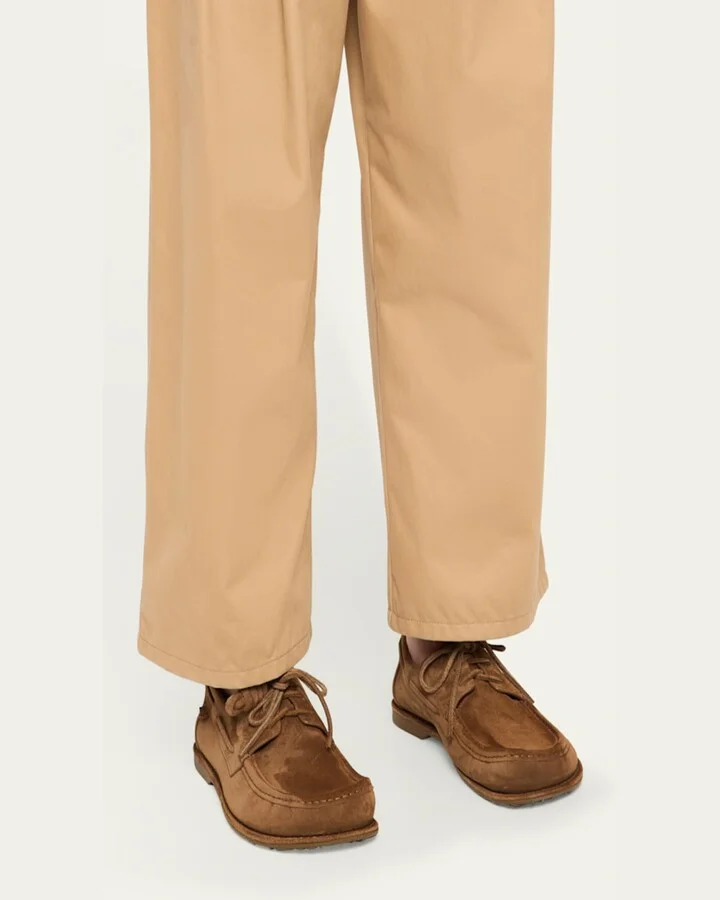 Men's Campo Suede Flamenco-Knot Boat Shoes - Image 4