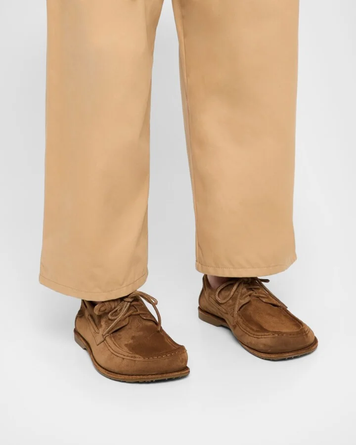 Men's Campo Suede Flamenco-Knot Boat Shoes - Image 2