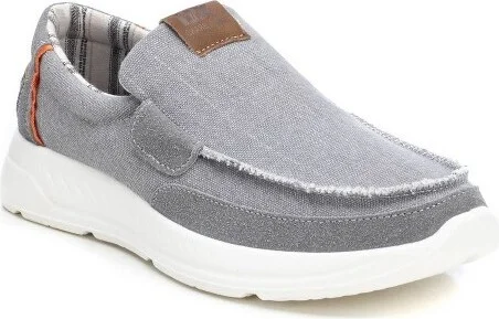 Men's Canvas Loafers 141393 Grey - Image 2