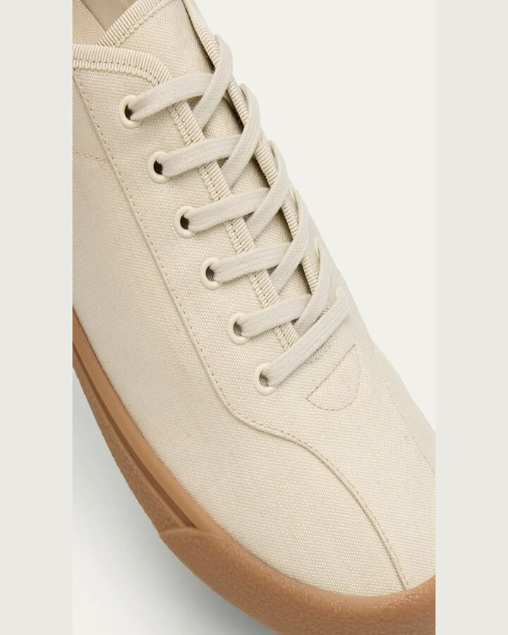 Men's Canvas Low-Top Sneakers - Image 2
