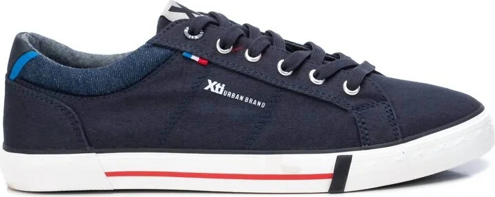 Men's Canvas Sneakers In Navy