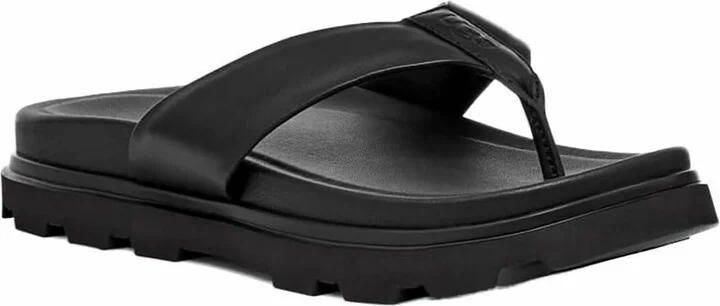 Men's Capitola Flip Flops In Black