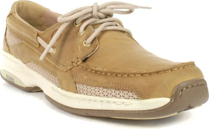 Men's Captain Boat Shoes In Tan