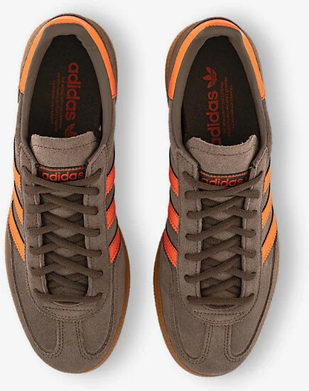 Mens Cargo Brown Handball Spezial Suede Low-Top Trainers Eur 41 / 7 Uk Men - Image 2