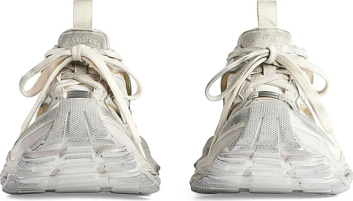 Men's Cargo Sneakers - White - Size 8 - Image 4