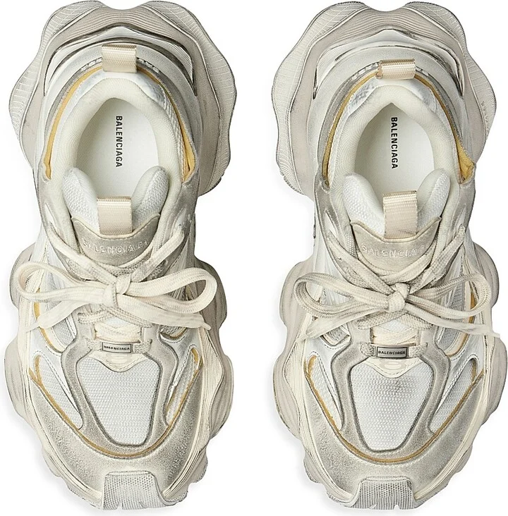 Men's Cargo Sneakers - White - Size 8 - Image 5