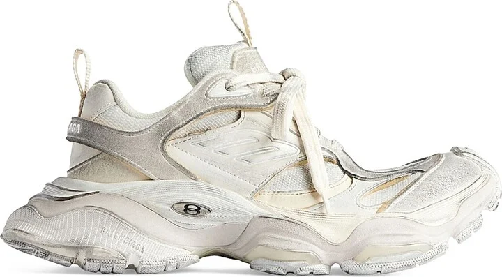 Men's Cargo Sneakers - White - Size 8