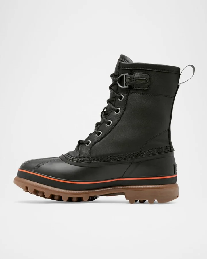 Men's Caribou Royal Leather Lace-Up Boots - Image 3
