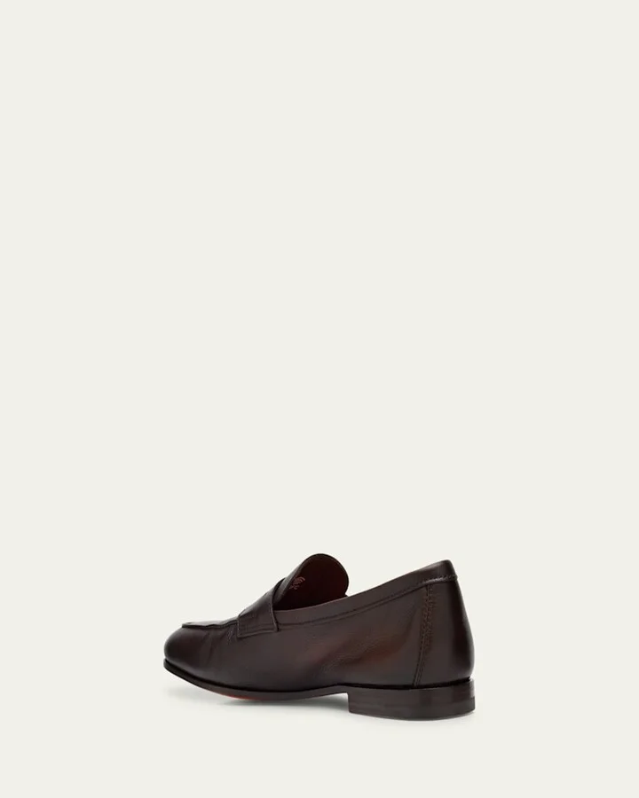 Men's Carlos Reverse Goodyear Leather Loafers - Image 5