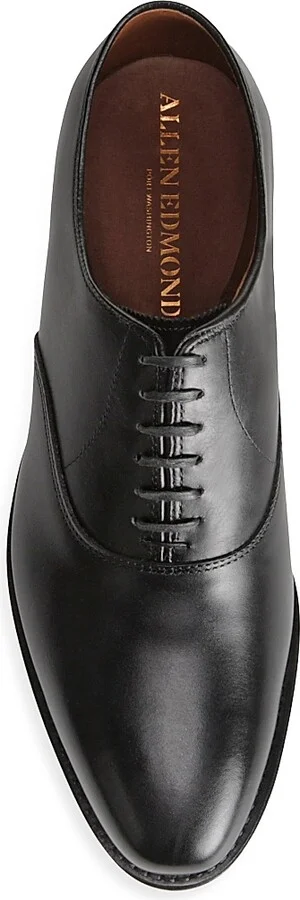 Men's Carlyle Leather Oxfords - Black - Size 10 - Image 4