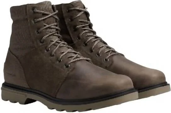 Men's Carson Six Waterproof Fashion Boots In Major, Wet Sand