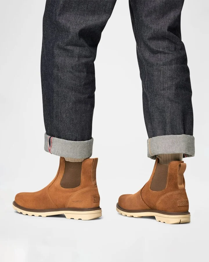 Men's Carson™ Waterproof Suede Chelsea Boots - Image 9