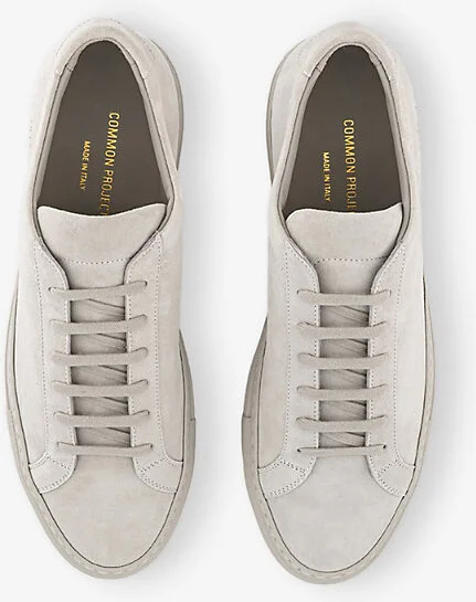 Mens Carta Suede Achilles Branded Suede Low-Top Trainers Eur 41 / 7 Uk Men - Image 2
