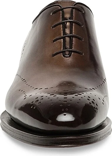 Men's Carter Wholecut Oxfords - Dark Brown - Size 7.5 - Image 3