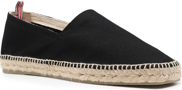 Men's Castaner Flat Shoes Black - Image 4