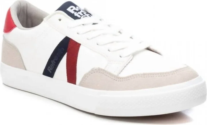 Men's Casual Sneakers In White