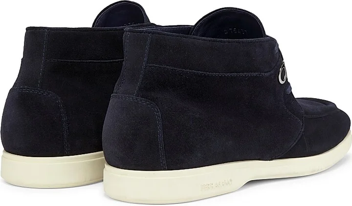 Men's Cerviacrosta Elisi Suede Ankle Boots - Midnight - Size 9 - Image 3