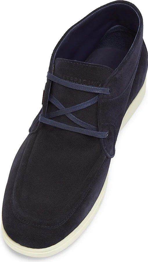 Men's Cerviacrosta Elisi Suede Ankle Boots - Midnight - Size 9 - Image 4