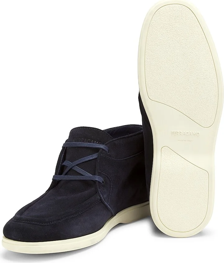 Men's Cerviacrosta Elisi Suede Ankle Boots - Midnight - Size 9 - Image 6