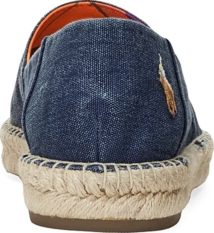 Men's Cevio Canvas Espadrilles - Navy - Size 10 - Image 3