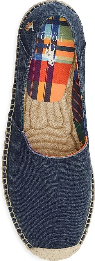 Men's Cevio Canvas Espadrilles - Navy - Size 10 - Image 4