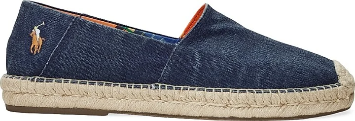 Men's Cevio Canvas Espadrilles - Navy - Size 10