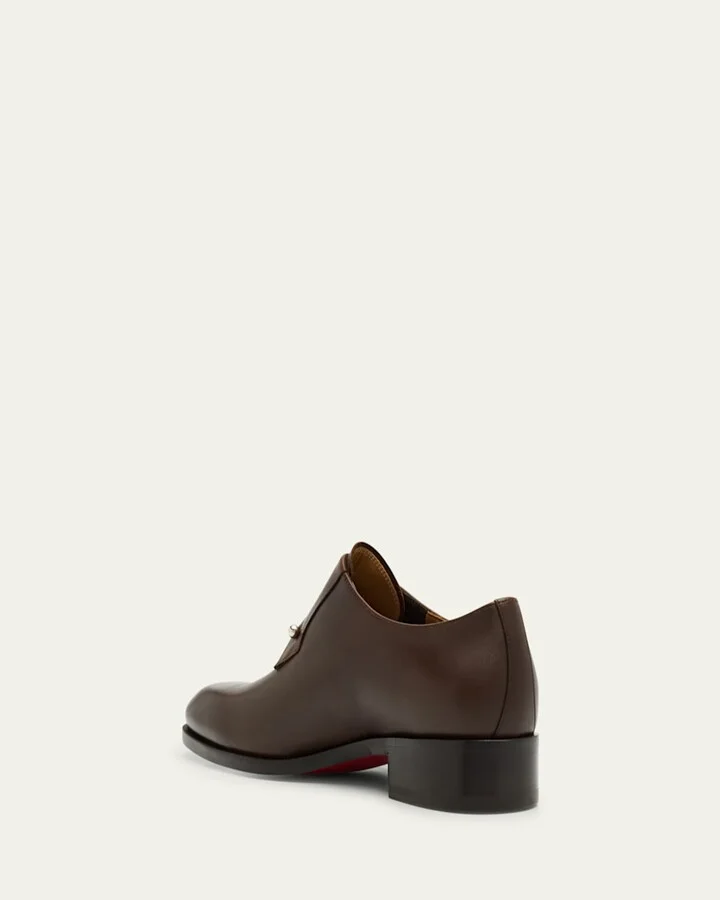 Men's Chambeli Monk-Strap Leather Loafers - Image 2