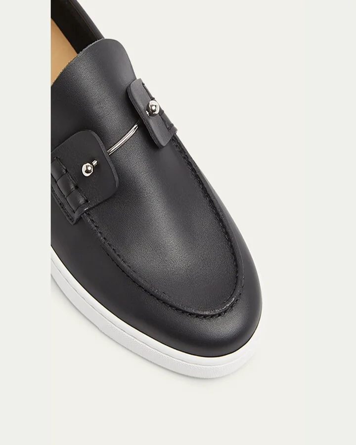 Men's Chambeliboat Leather Loafers - Image 2